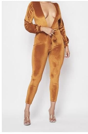 Golden Velvet Energy Jumpsuit