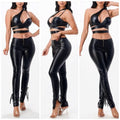 Dangerous Curves Faux Leather Set